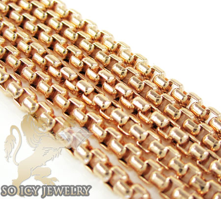 Buy 14k Yellow Gold Solid Box Link Chain 16-22 Inch 2.5mm Online at SO ICY  JEWELRY