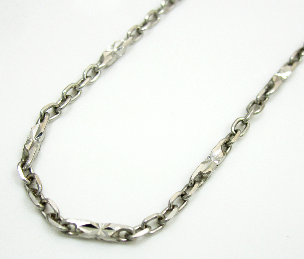 Buy 14k Gold Diamond Cut Circle Link Chain 16-24 Inch 2mm Online at SO ICY  JEWELRY