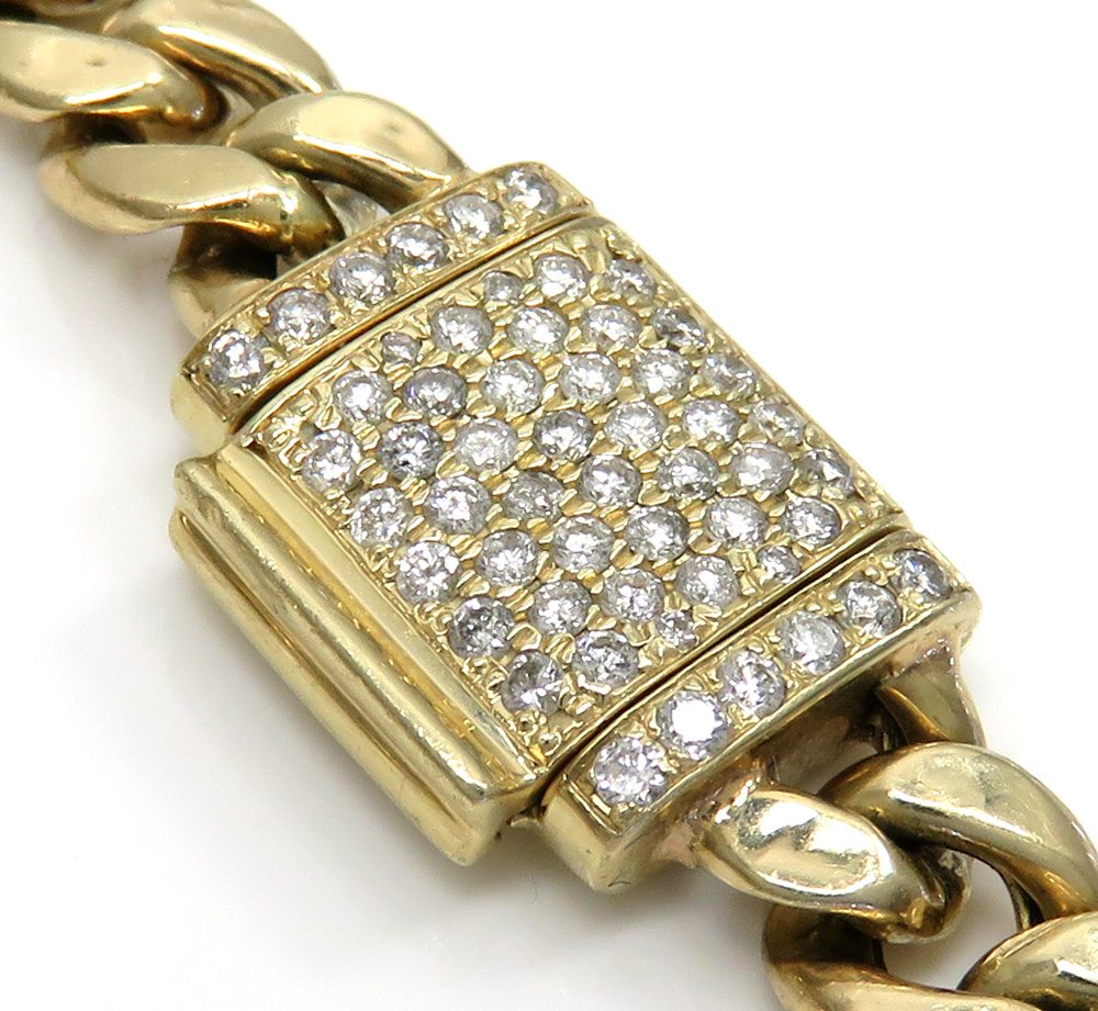 Diamond Lock Bracelet