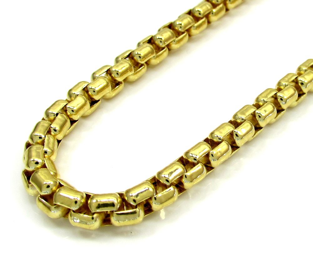 Men's Necklace Chains 2mm Black Venetian Round Box Chain -  UK