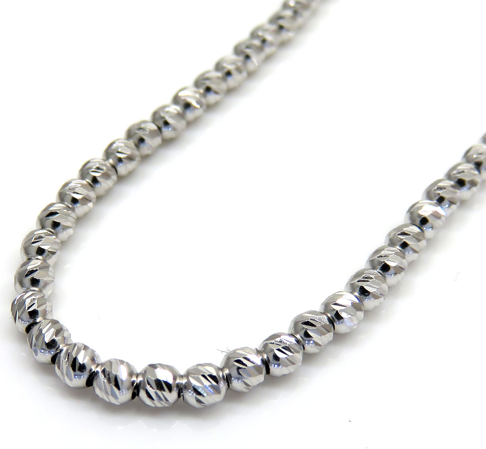 3.2MM Stainless Steel Ball Chain Necklace 24