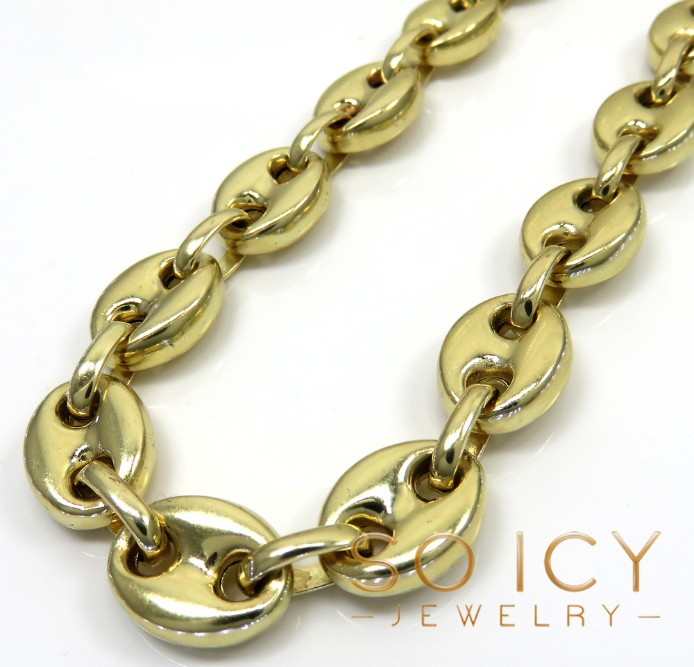 mens gucci link gold chain