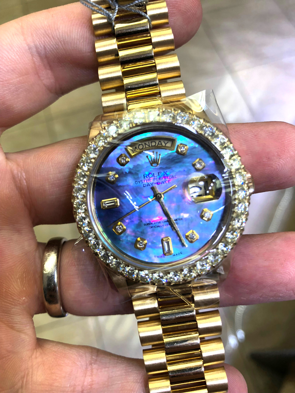 custom diamond watches
